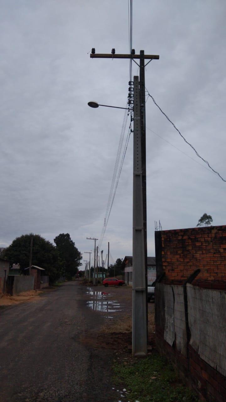 Construção de Rede Trifásica, Três Coqueiros, São João do Sul