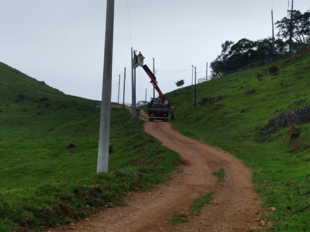 Construção de Rede para Ligação Nova - Serra do Faxinal - PG
